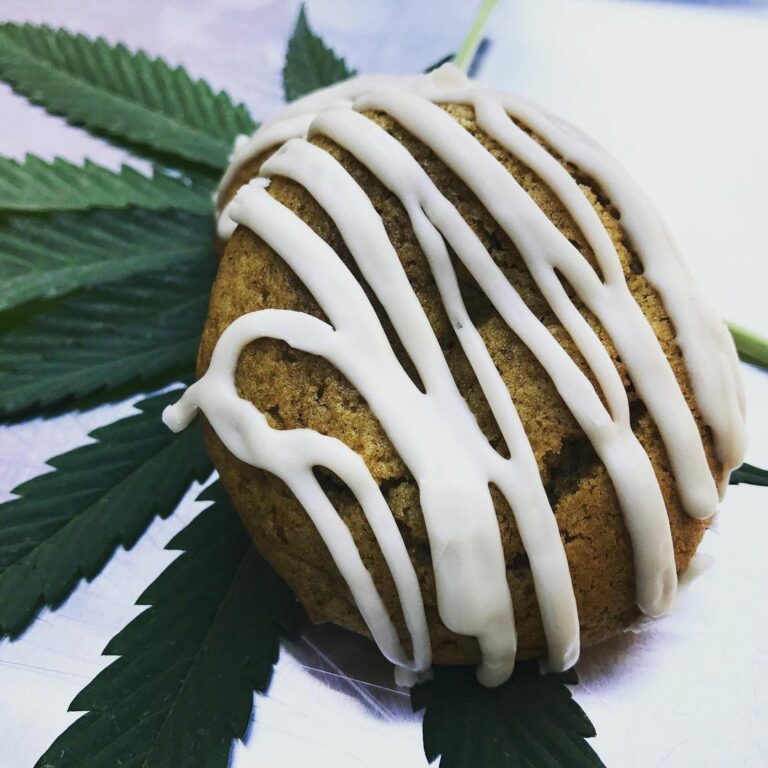 Spiced Iced Pumpkin Cookie | Cooking With Cannabis