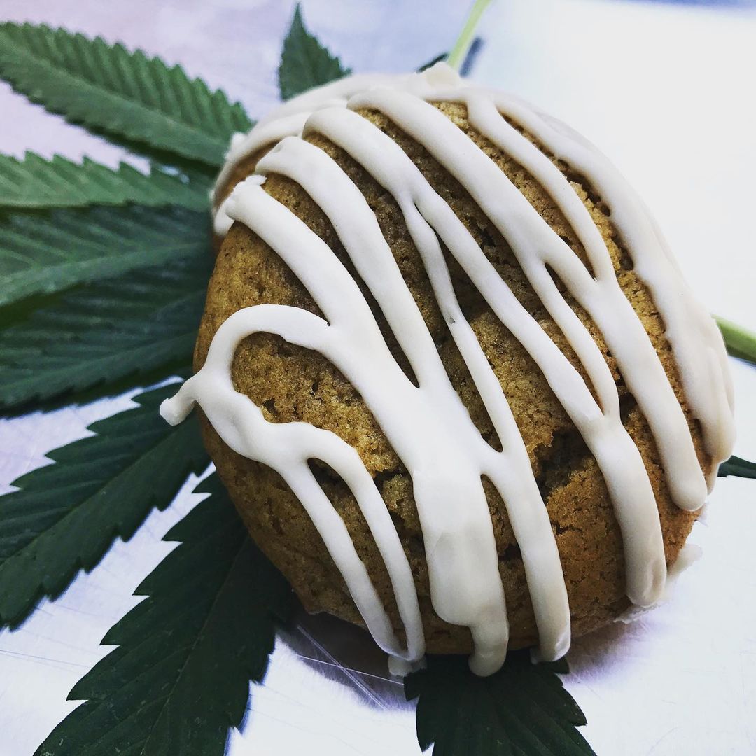 Spiced Iced Pumpkin Cookie | Cooking With Cannabis